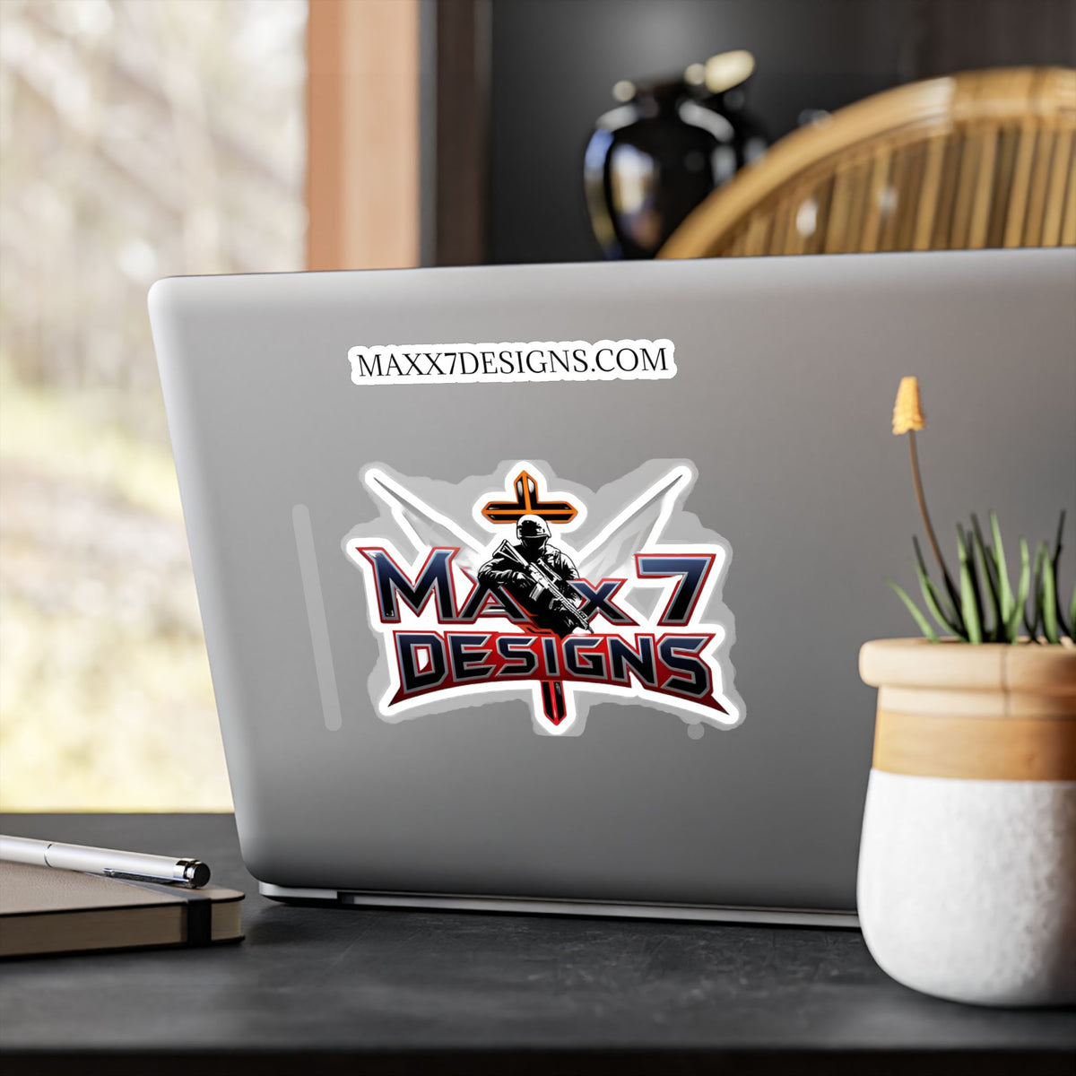 Vinyl Decal — Maxx7 Designs Logo Sticker