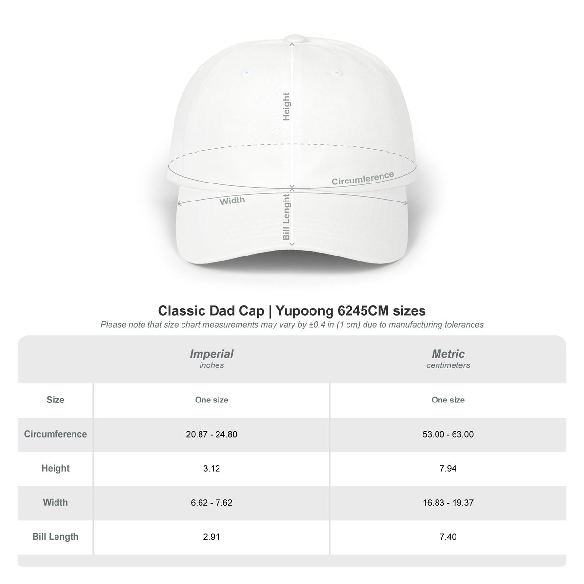 OD6Gear embroidered logo Dad Cap | white adjustable baseball hat