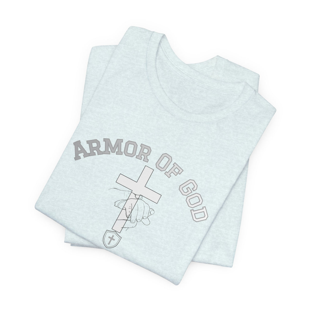 Armor of God Bold Believer T‑Shirt - Maxx7Designs