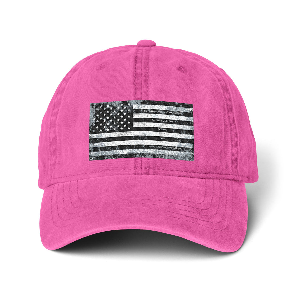 Women's Pigment-Dyed Cap with Fashion Undervisor (Embroidery)