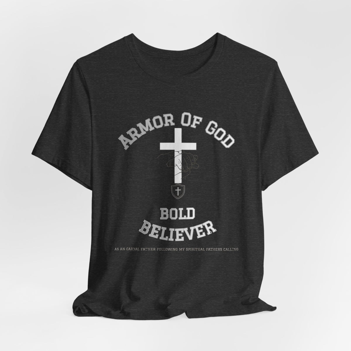 Armor of God Bold Believer T‑Shirt - Maxx7Designs