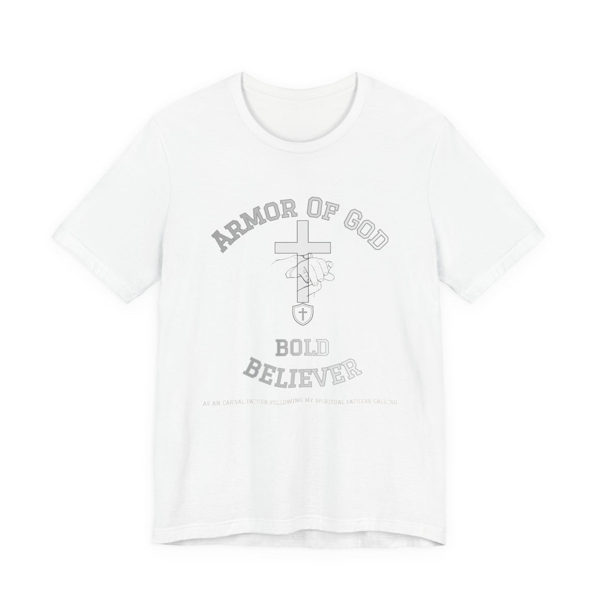 Armor of God Bold Believer T‑Shirt - Maxx7Designs