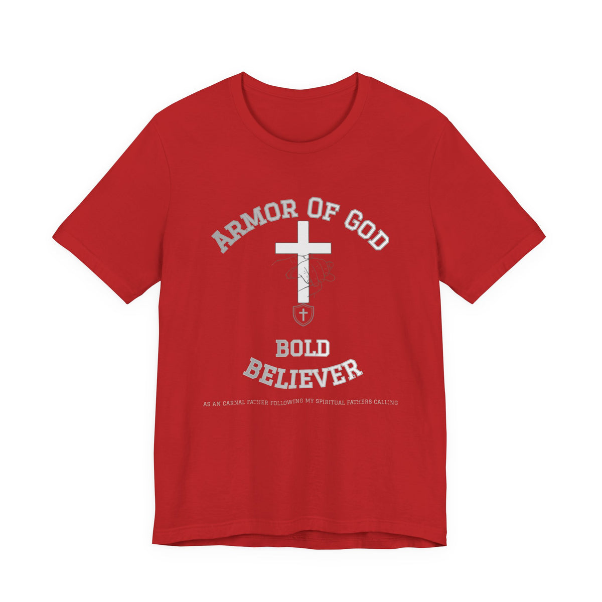 Armor of God Bold Believer T‑Shirt - Maxx7Designs