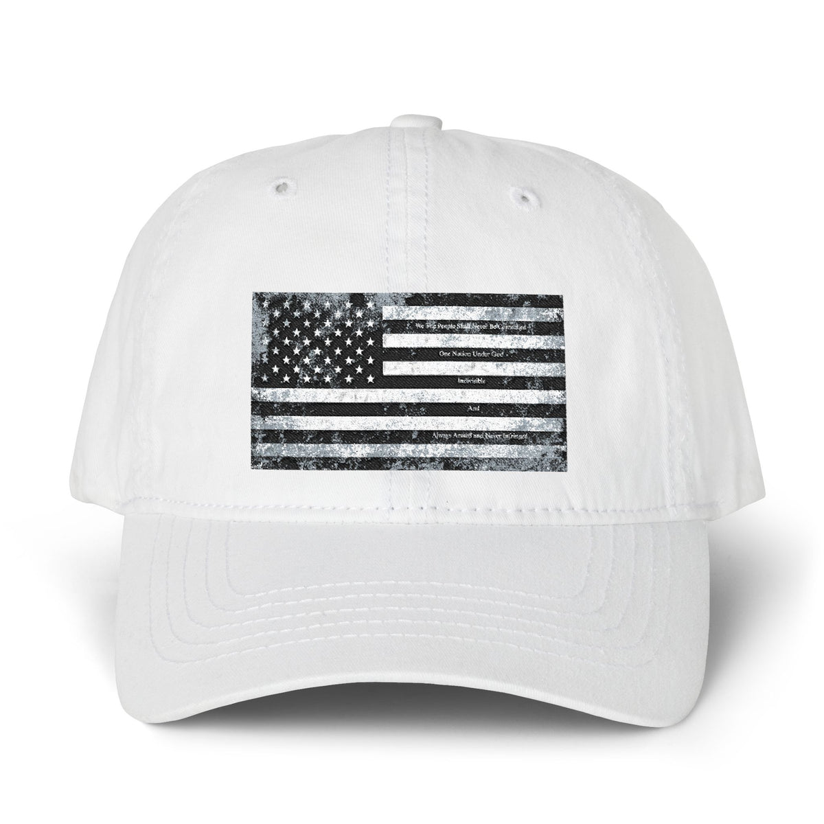 Women's Pigment-Dyed Cap with Fashion Undervisor (Embroidery)