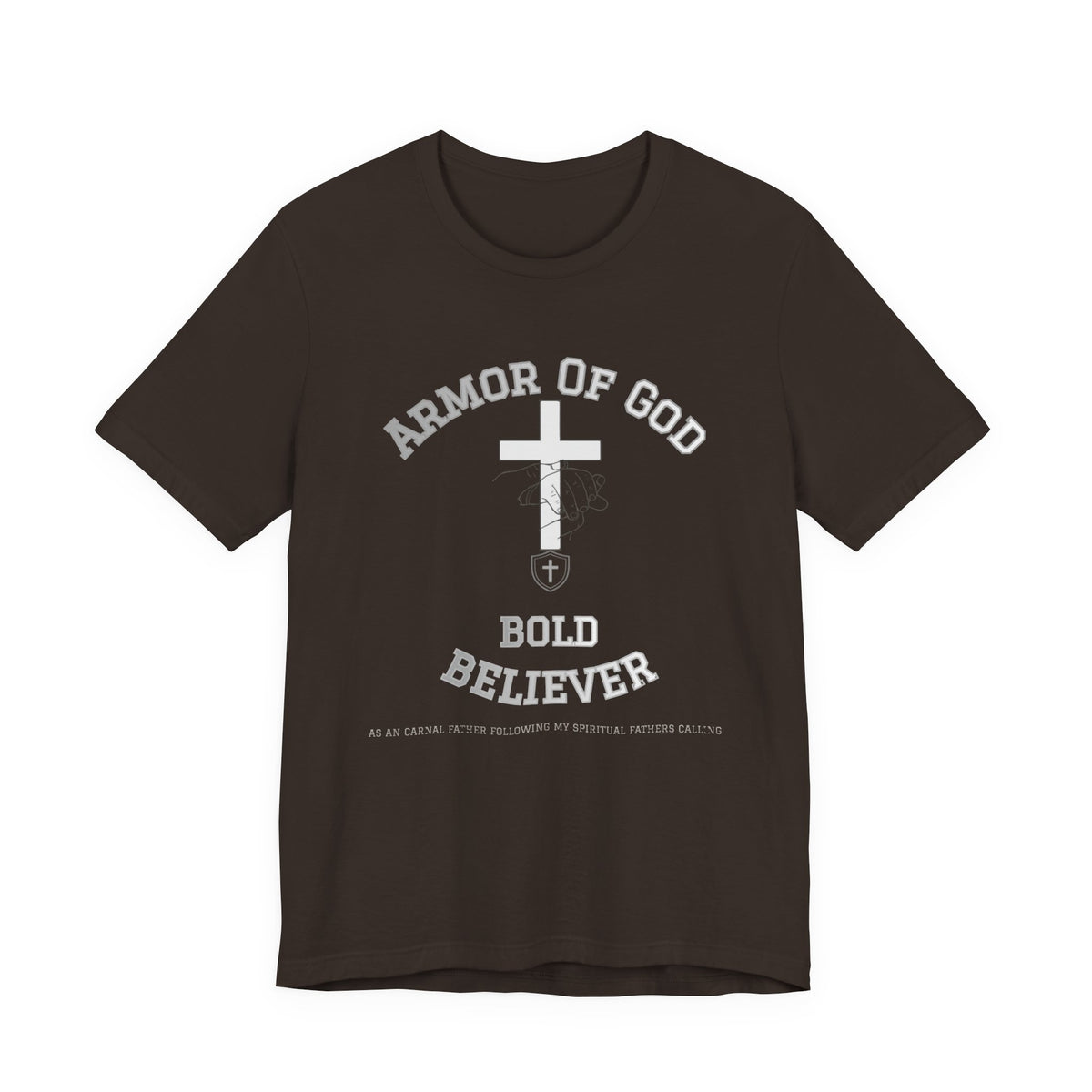 Armor of God Bold Believer T‑Shirt - Maxx7Designs