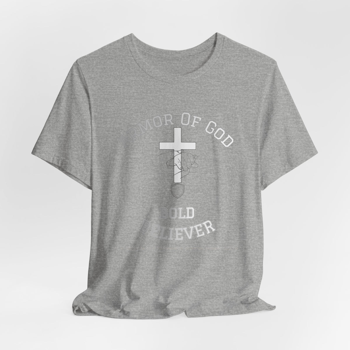 Armor of God Bold Believer T‑Shirt - Maxx7Designs