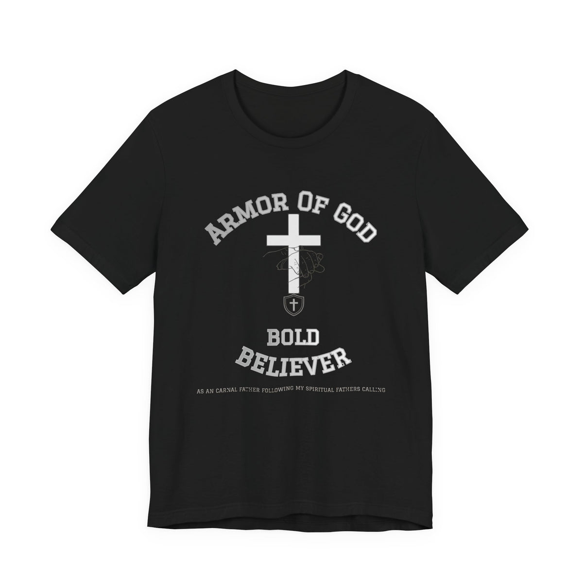 Armor of God Bold Believer T‑Shirt - Maxx7Designs