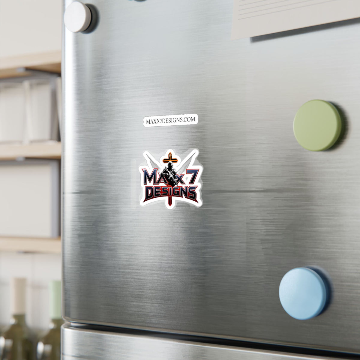Vinyl Decal — Maxx7 Designs Logo Sticker