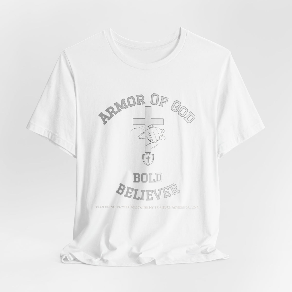 Armor of God Bold Believer T‑Shirt - Maxx7Designs