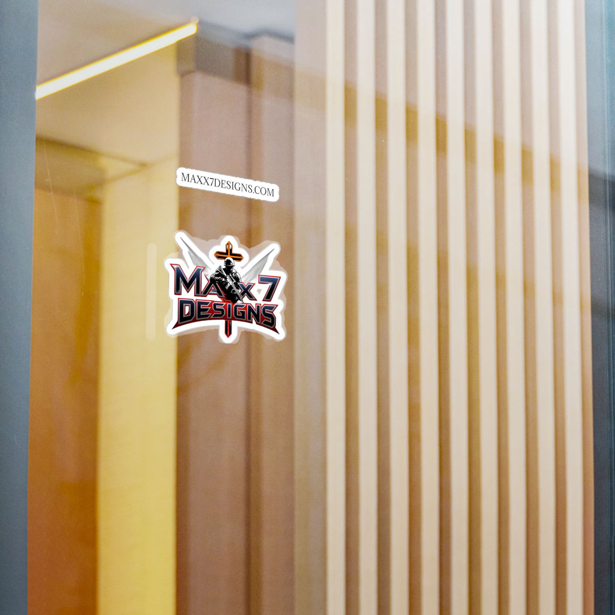 Vinyl Decal — Maxx7 Designs Logo Sticker