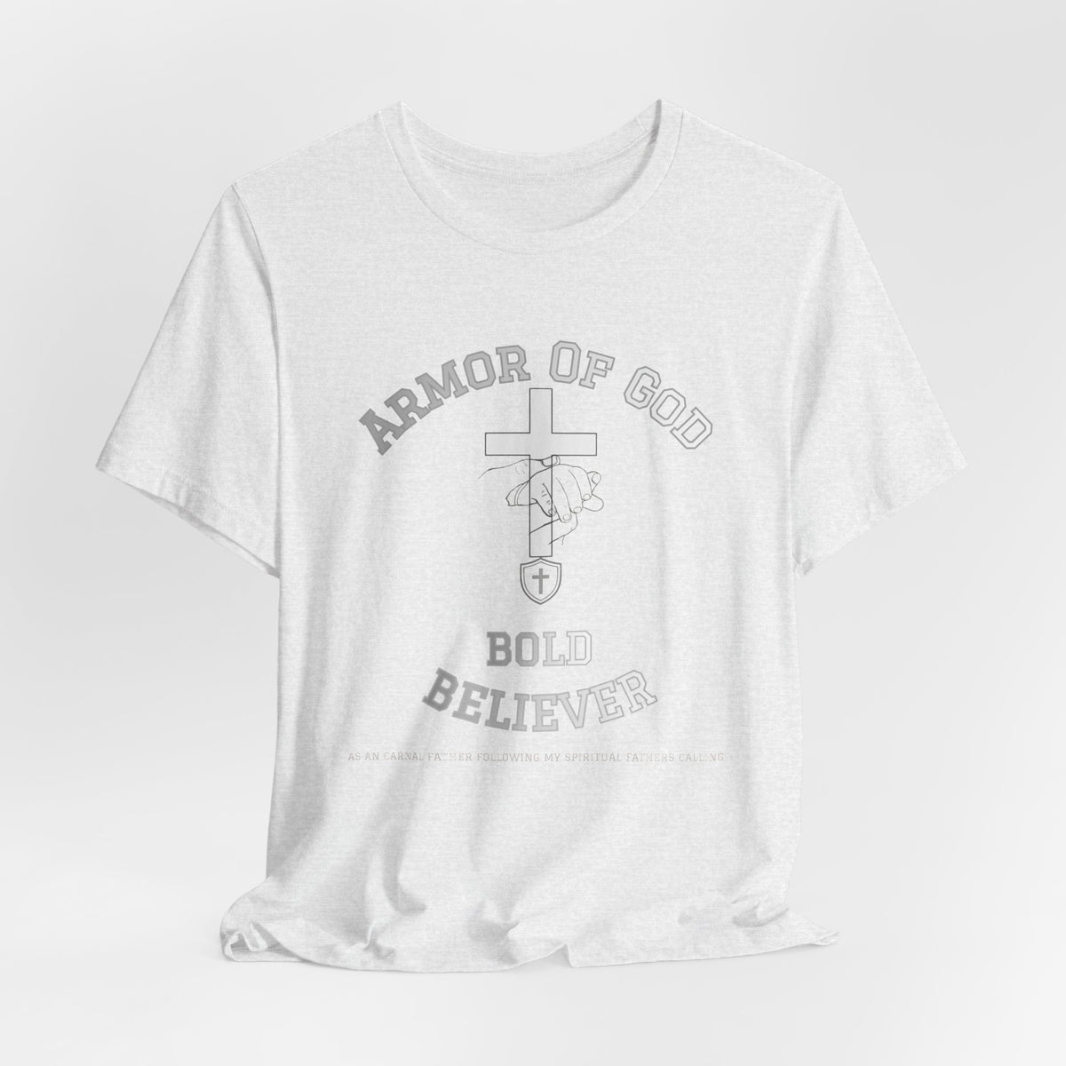 Armor of God Bold Believer T‑Shirt - Maxx7Designs