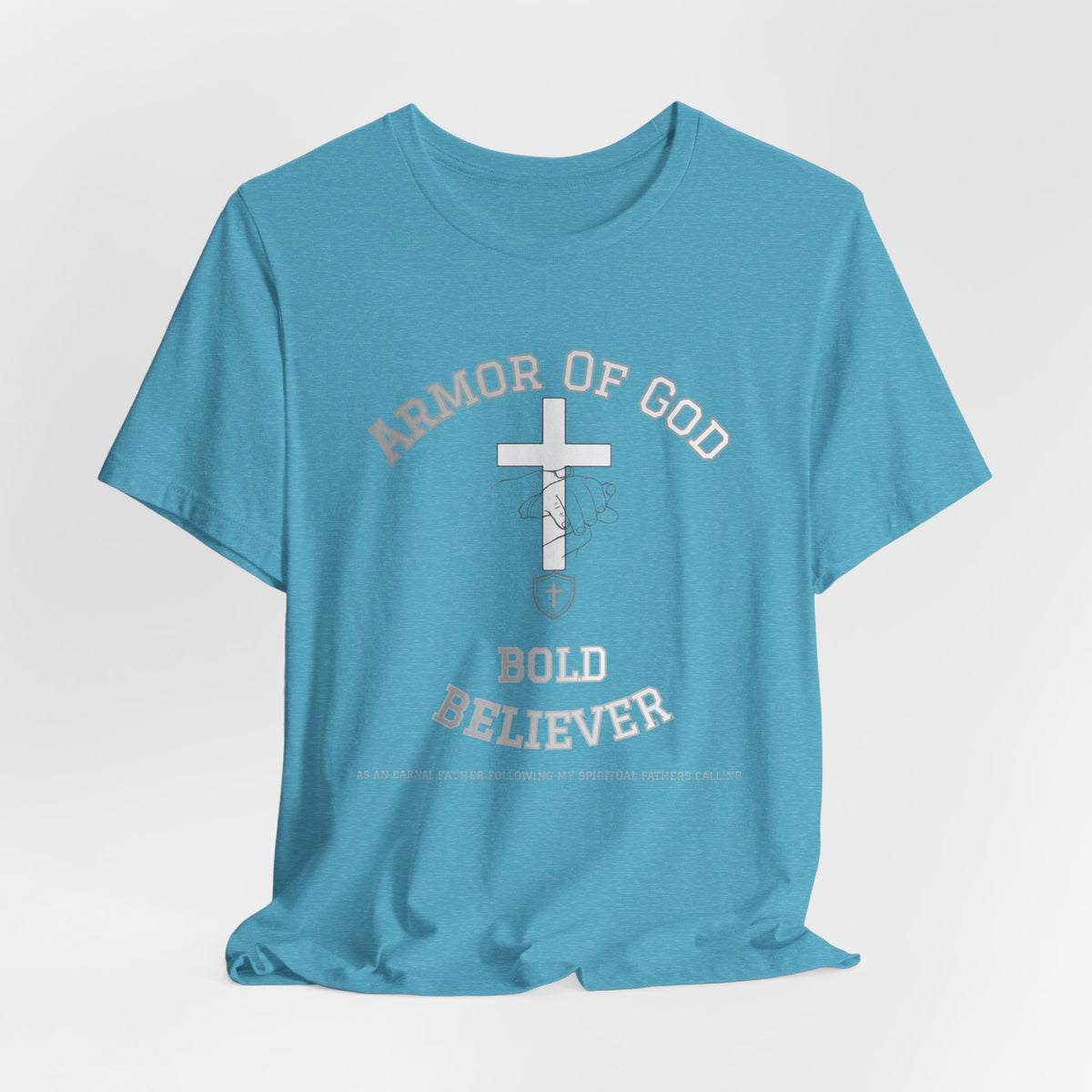 Armor of God Bold Believer T‑Shirt - Maxx7Designs