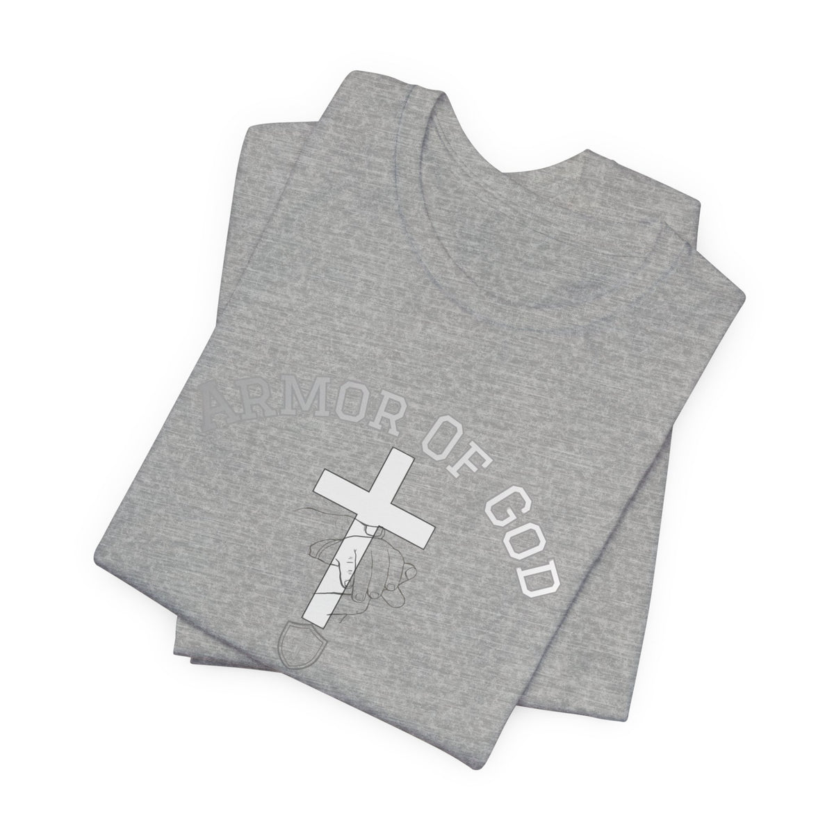 Armor of God Bold Believer T‑Shirt - Maxx7Designs