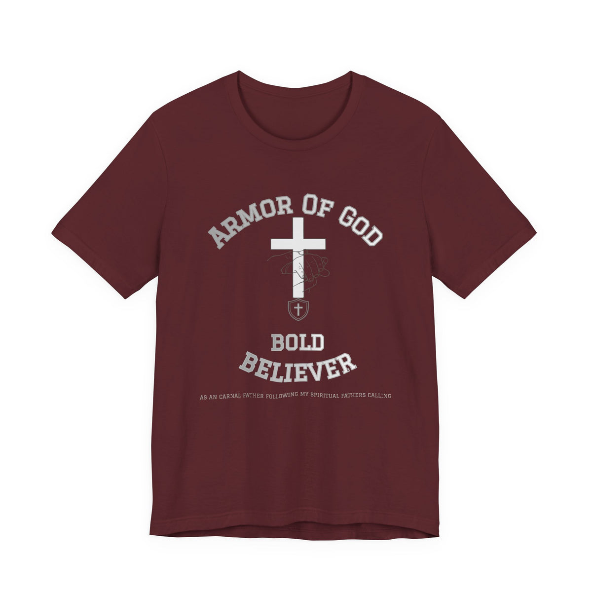 Armor of God Bold Believer T‑Shirt - Maxx7Designs