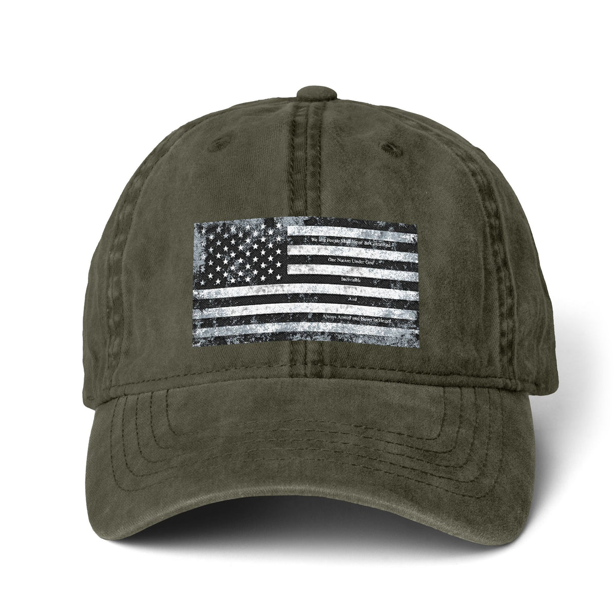 Women's Pigment-Dyed Cap with Fashion Undervisor (Embroidery)