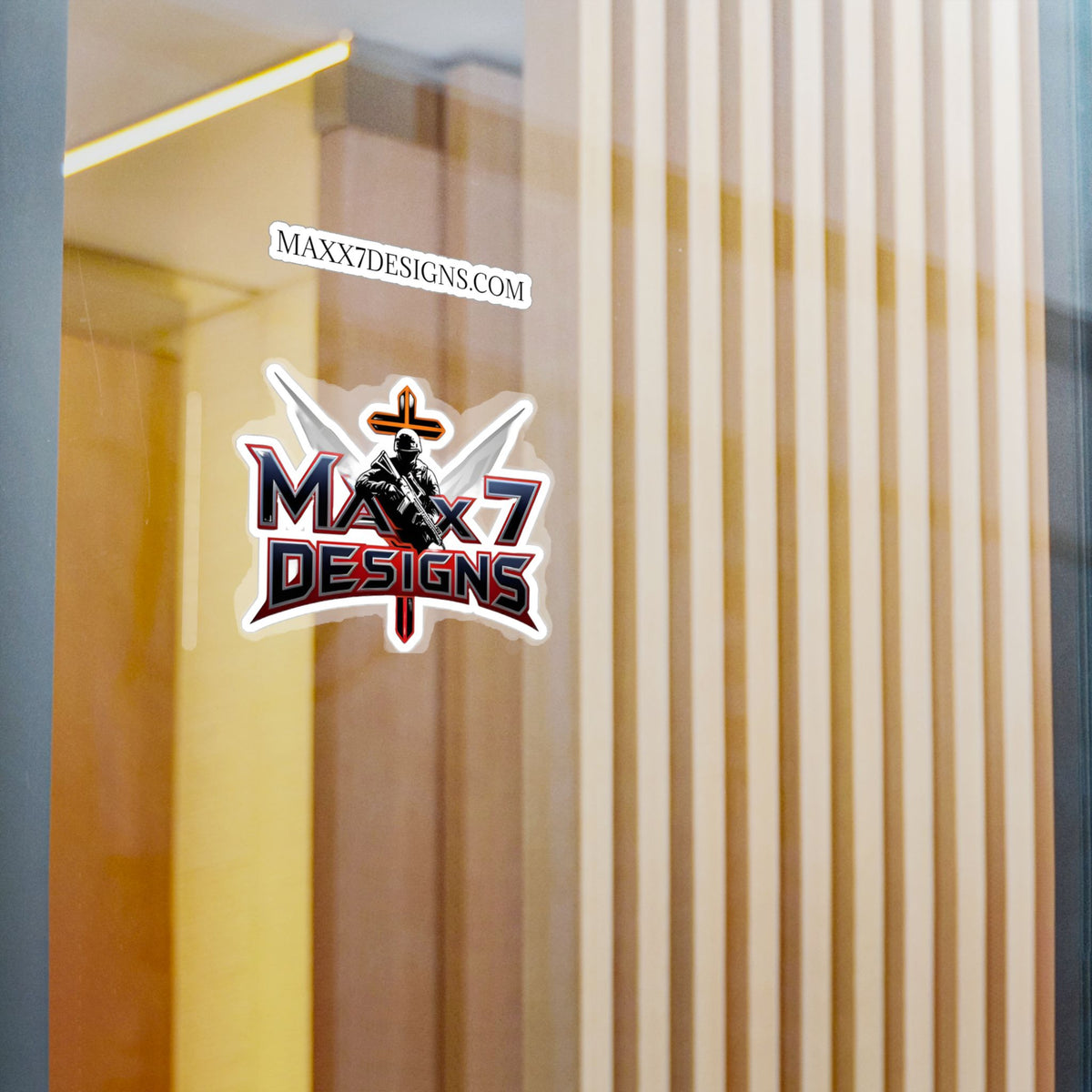 Vinyl Decal — Maxx7 Designs Logo Sticker