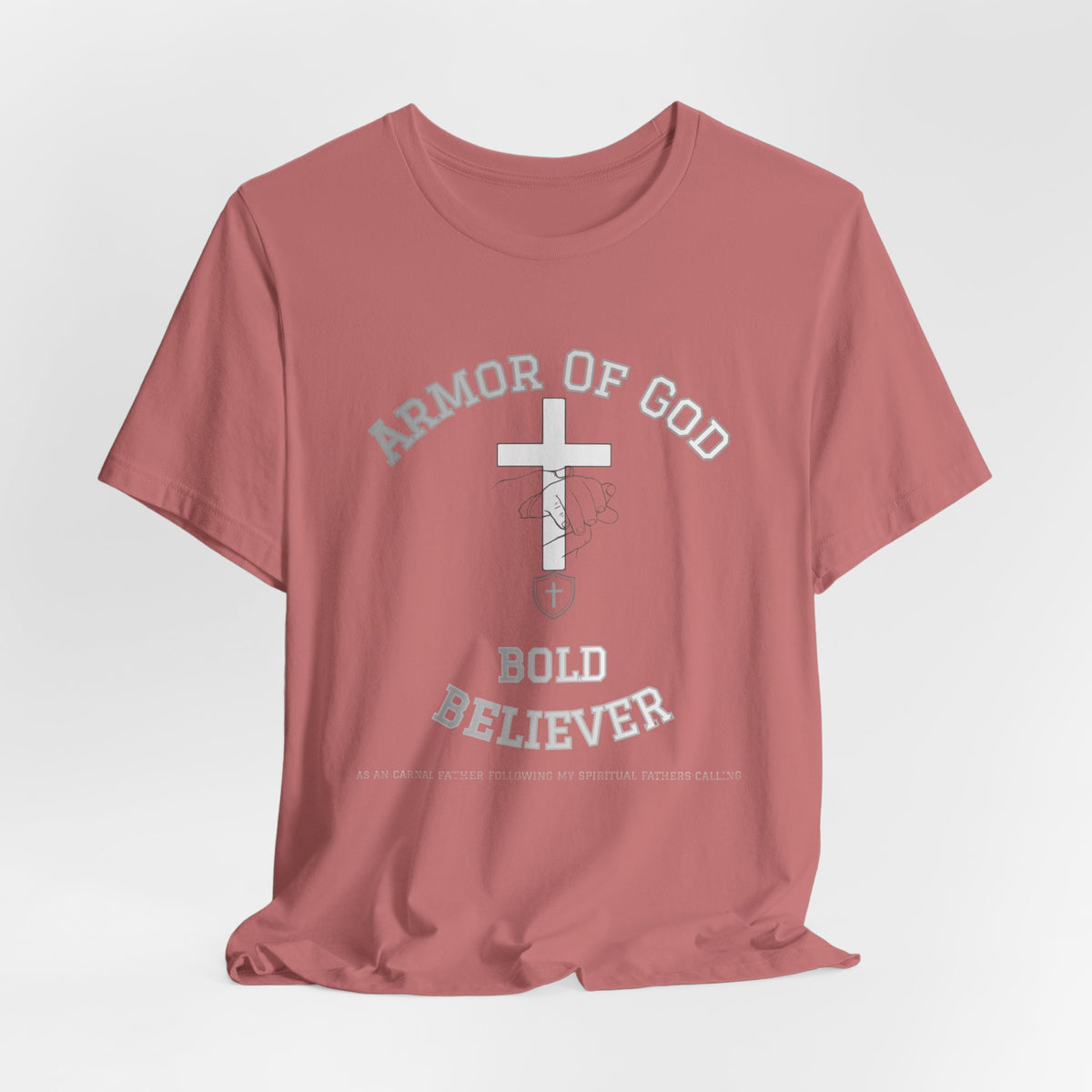 Armor of God Bold Believer T‑Shirt - Maxx7Designs