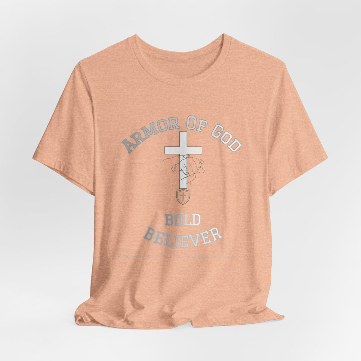 Armor of God Bold Believer T‑Shirt - Maxx7Designs