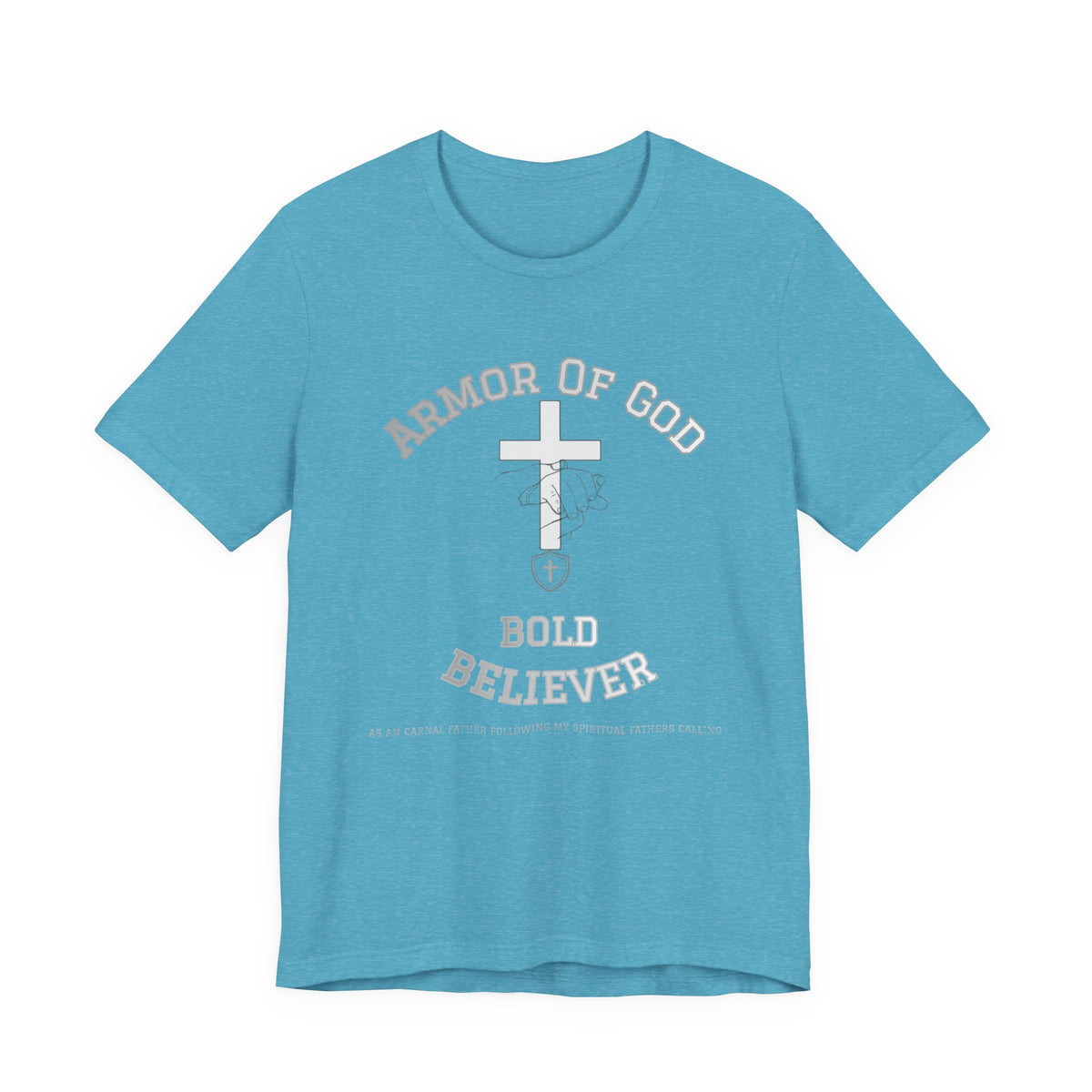 Armor of God Bold Believer T‑Shirt - Maxx7Designs