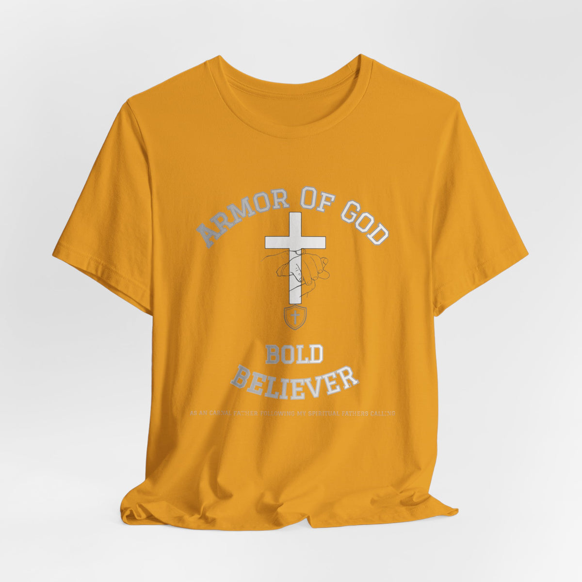 Armor of God Bold Believer T‑Shirt - Maxx7Designs