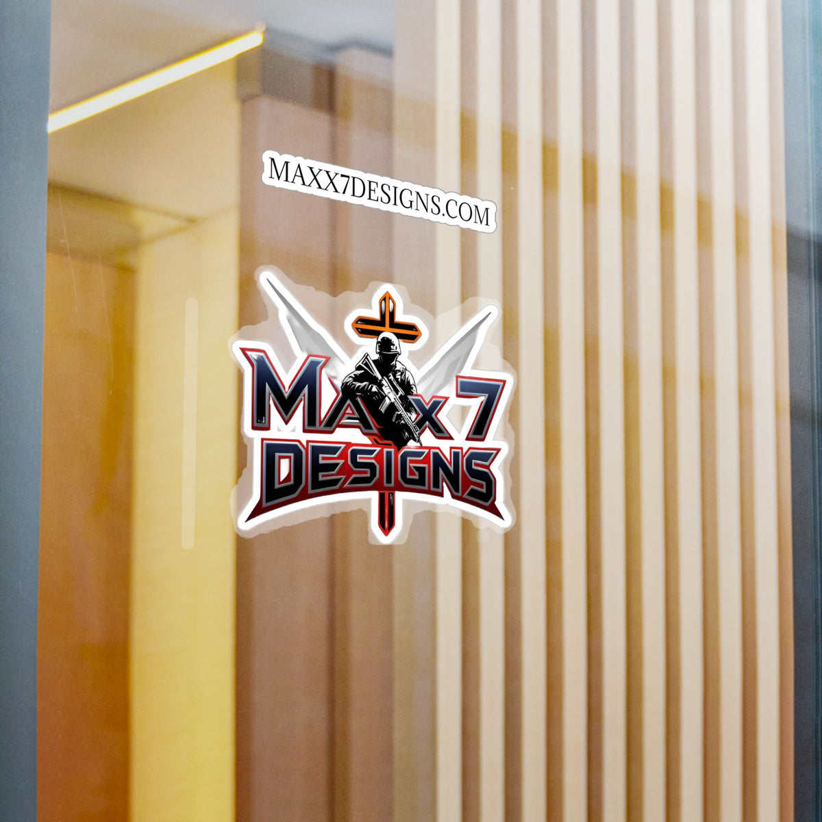 Vinyl Decal — Maxx7 Designs Logo Sticker