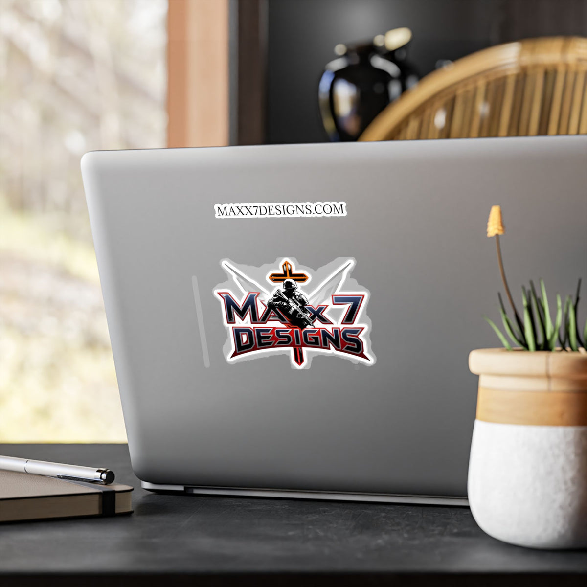 Vinyl Decal — Maxx7 Designs Logo Sticker
