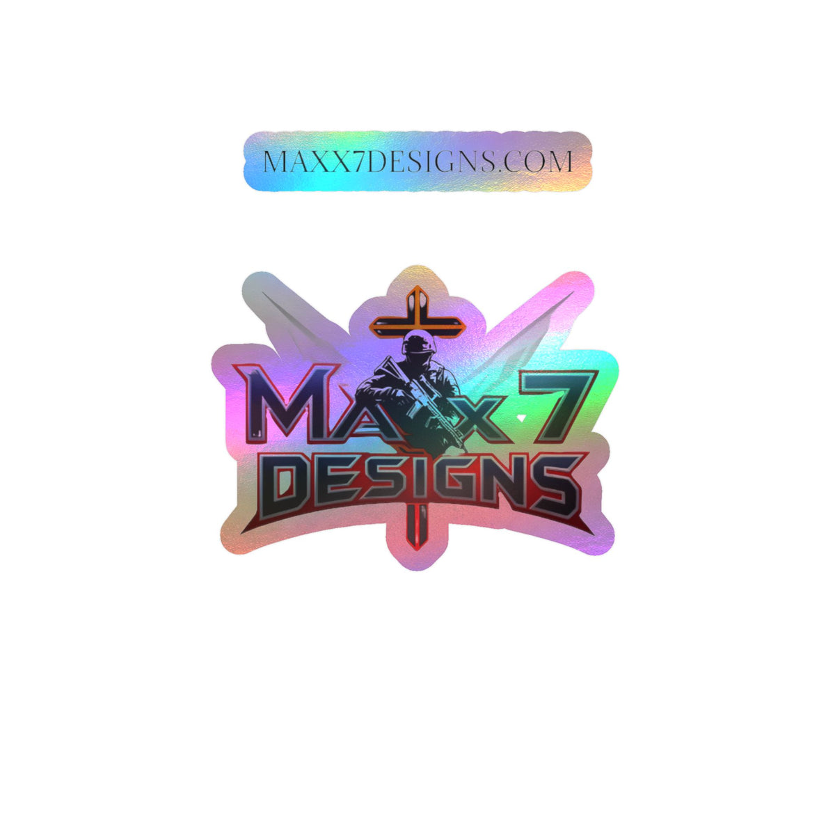 Vinyl Decal — Maxx7 Designs Logo Sticker