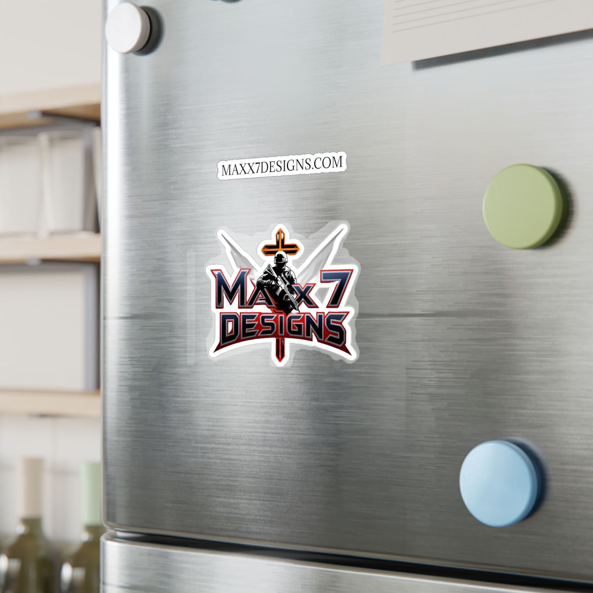 Vinyl Decal — Maxx7 Designs Logo Sticker
