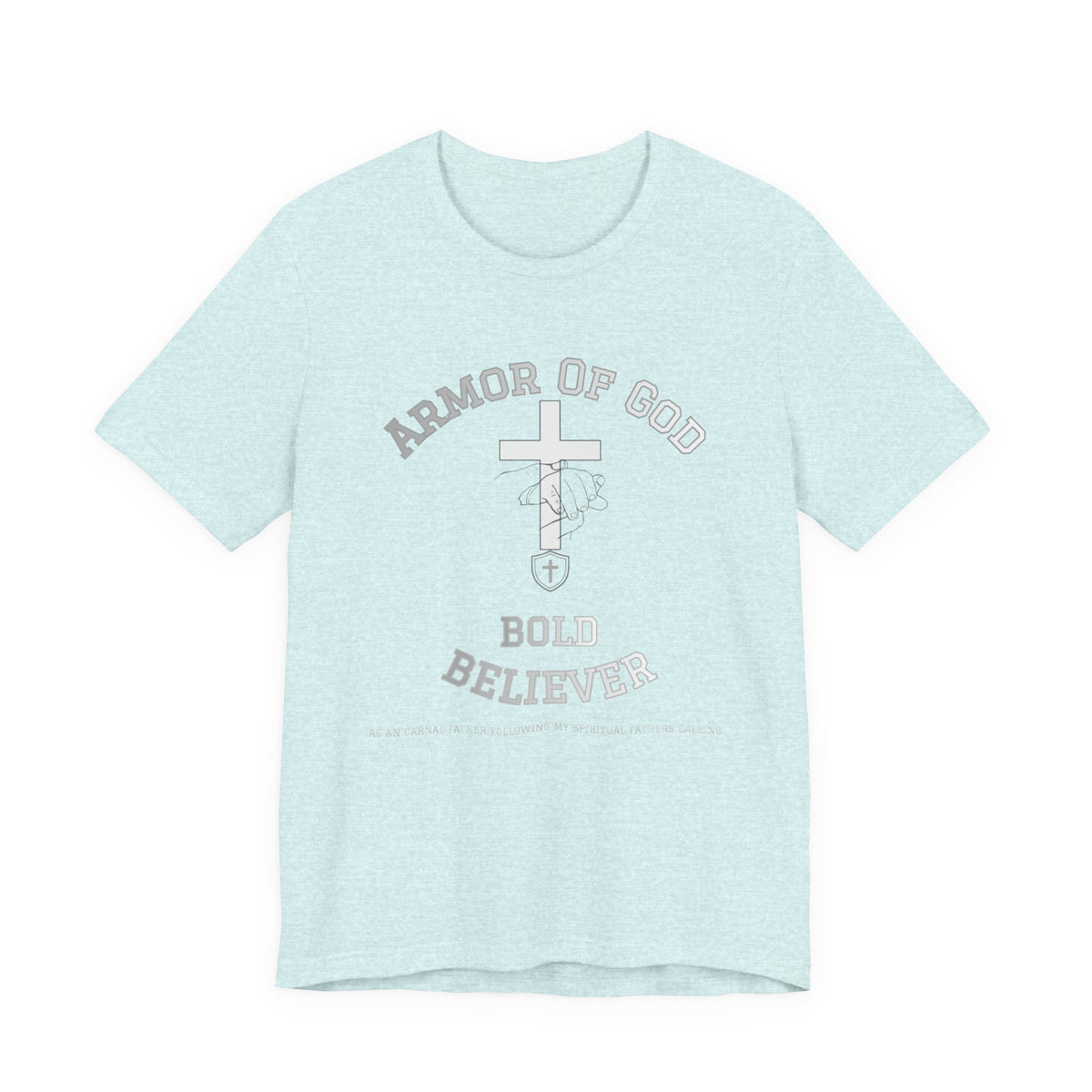 Armor of God Bold Believer T‑Shirt - Maxx7Designs