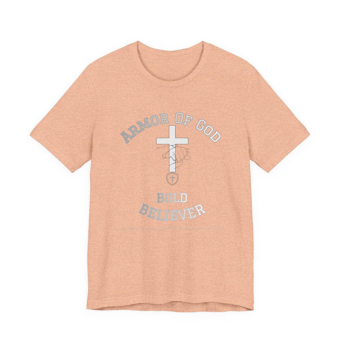 Armor of God Bold Believer T‑Shirt - Maxx7Designs