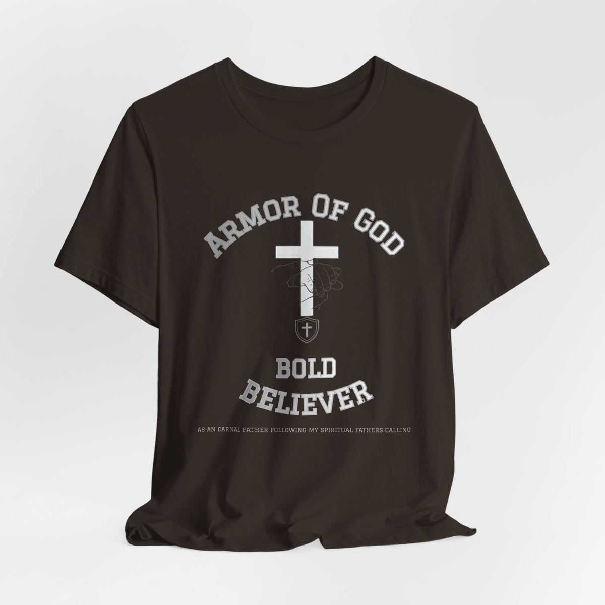 Armor of God Bold Believer T‑Shirt - Maxx7Designs