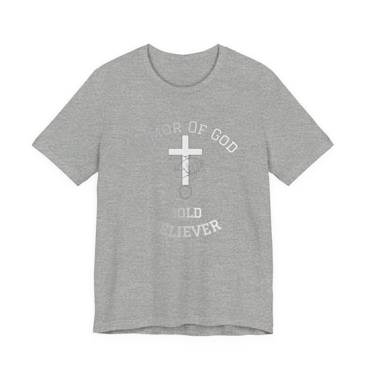 Armor of God Bold Believer T‑Shirt - Maxx7Designs