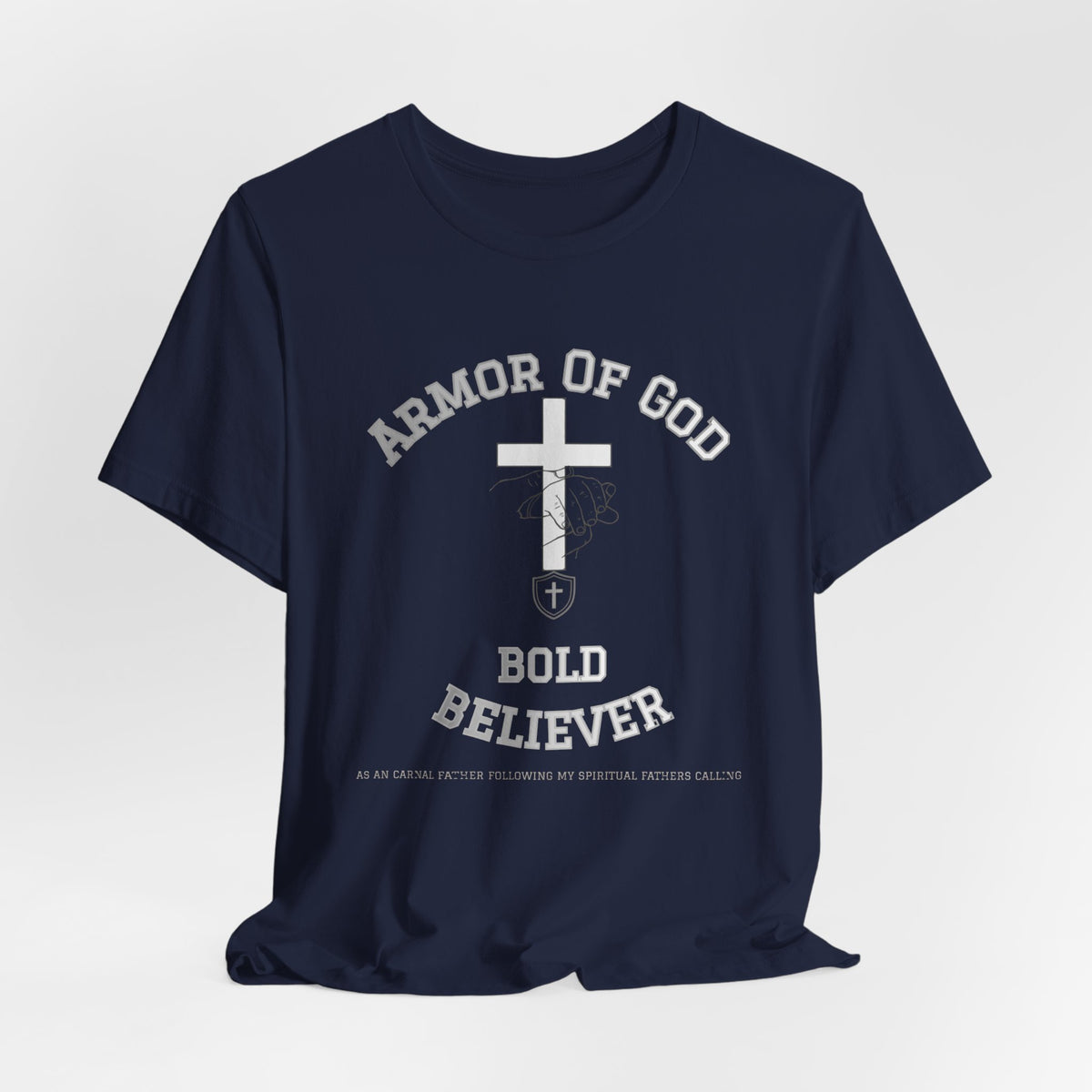 Armor of God Bold Believer T‑Shirt - Maxx7Designs