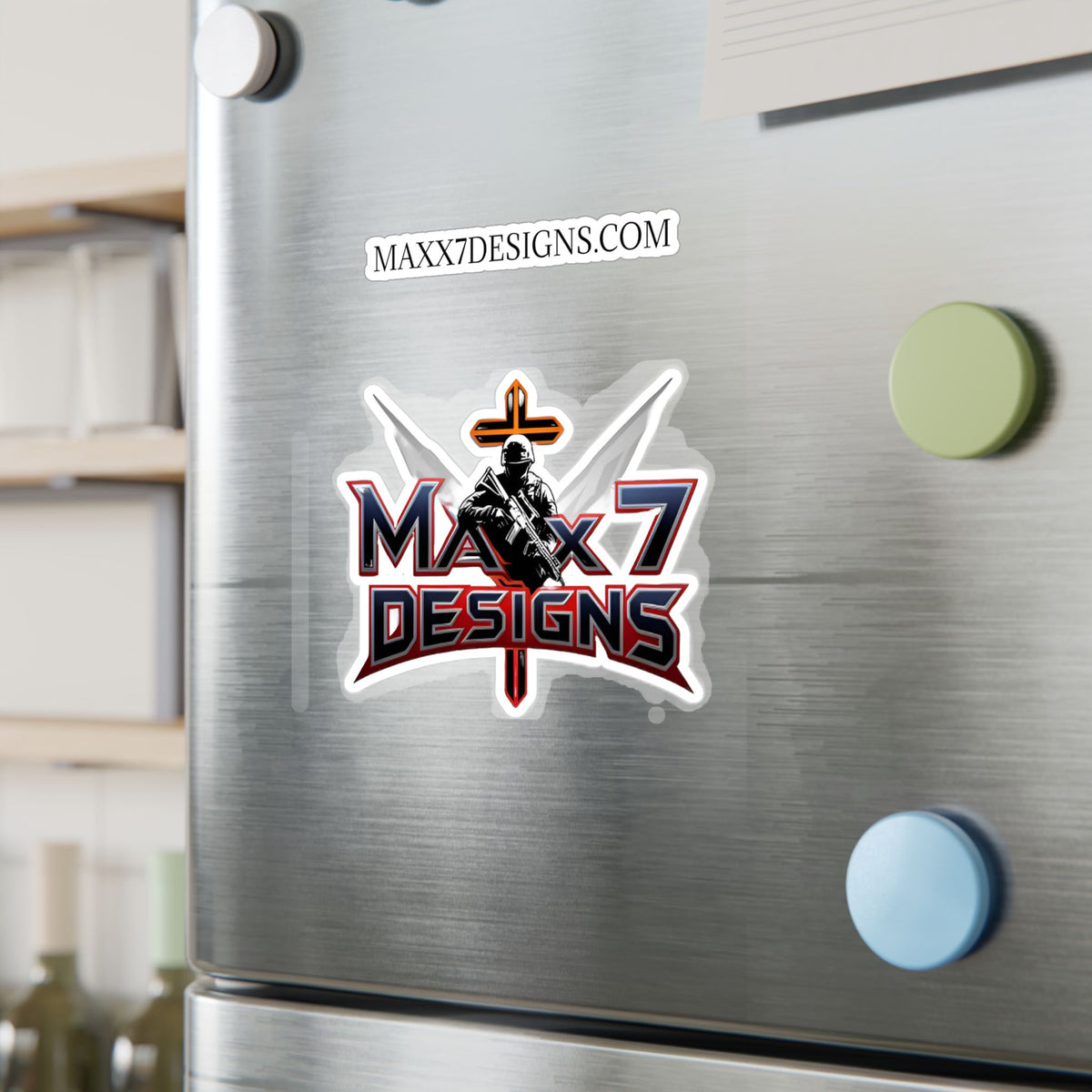 Vinyl Decal — Maxx7 Designs Logo Sticker