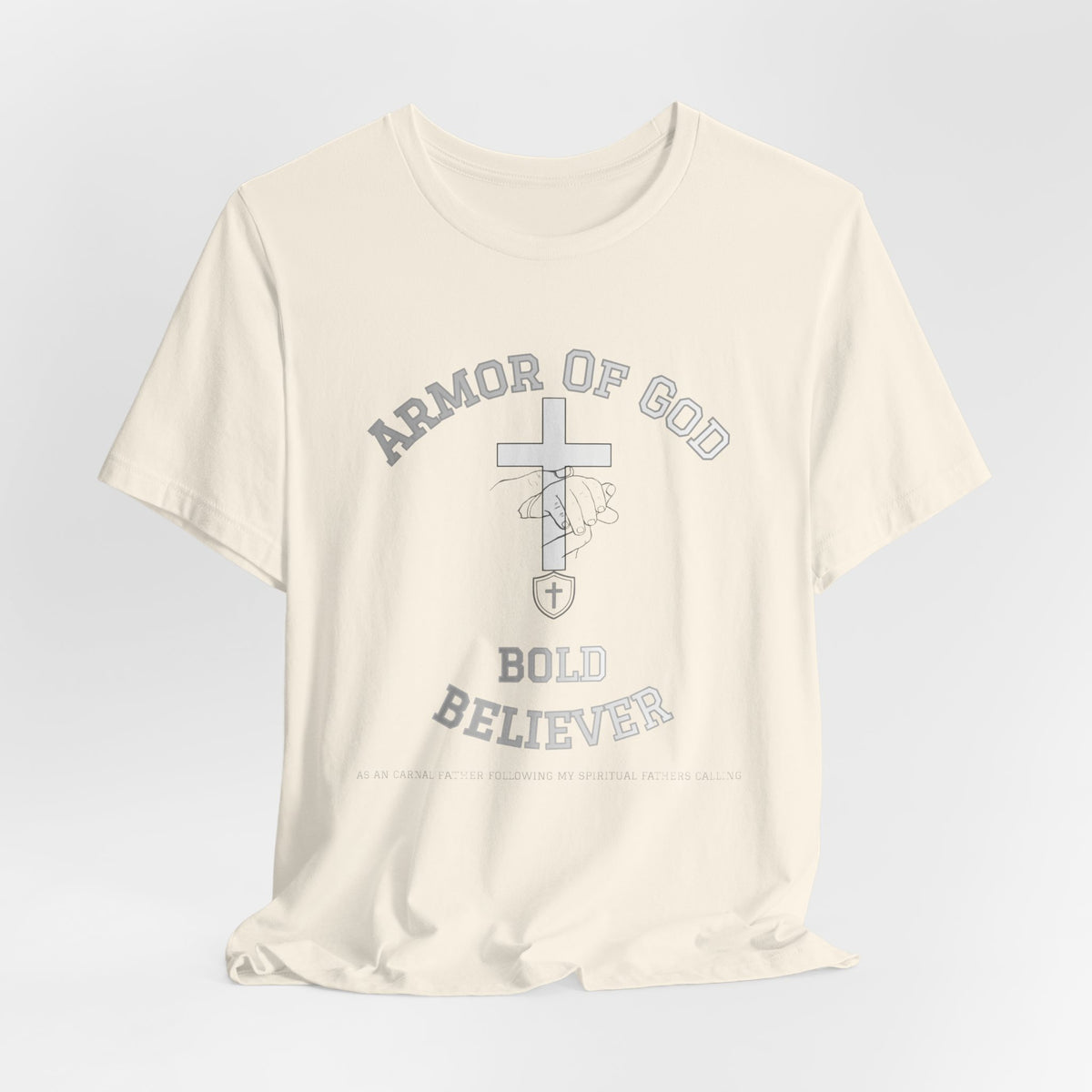 Armor of God Bold Believer T‑Shirt - Maxx7Designs