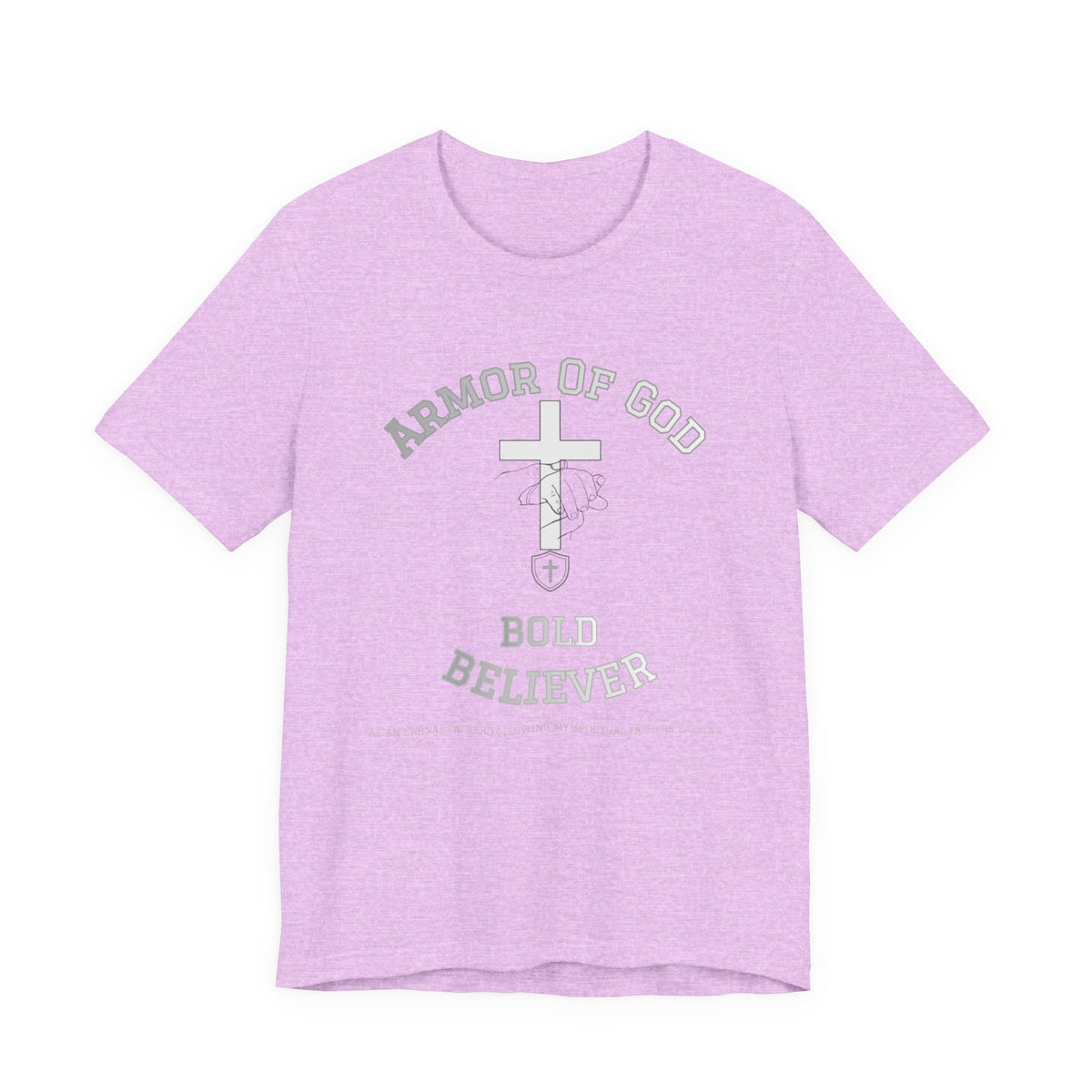 Armor of God Bold Believer T‑Shirt - Maxx7Designs