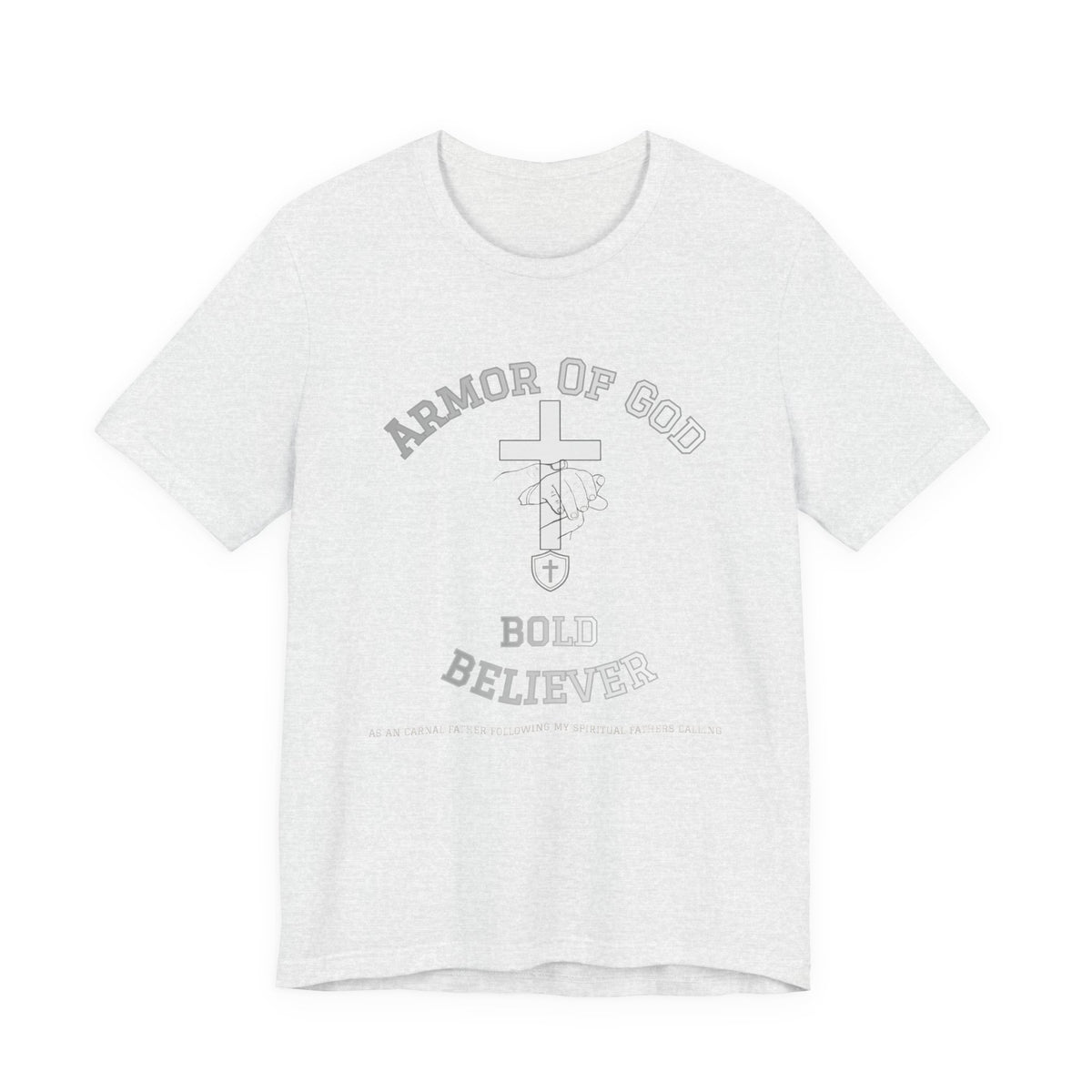 Armor of God Bold Believer T‑Shirt - Maxx7Designs