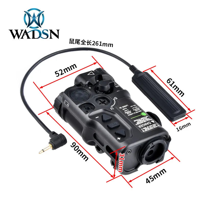 RAID X Red Green Laser Indicator Metal Edition IR Radium RF Flash Blue Laser