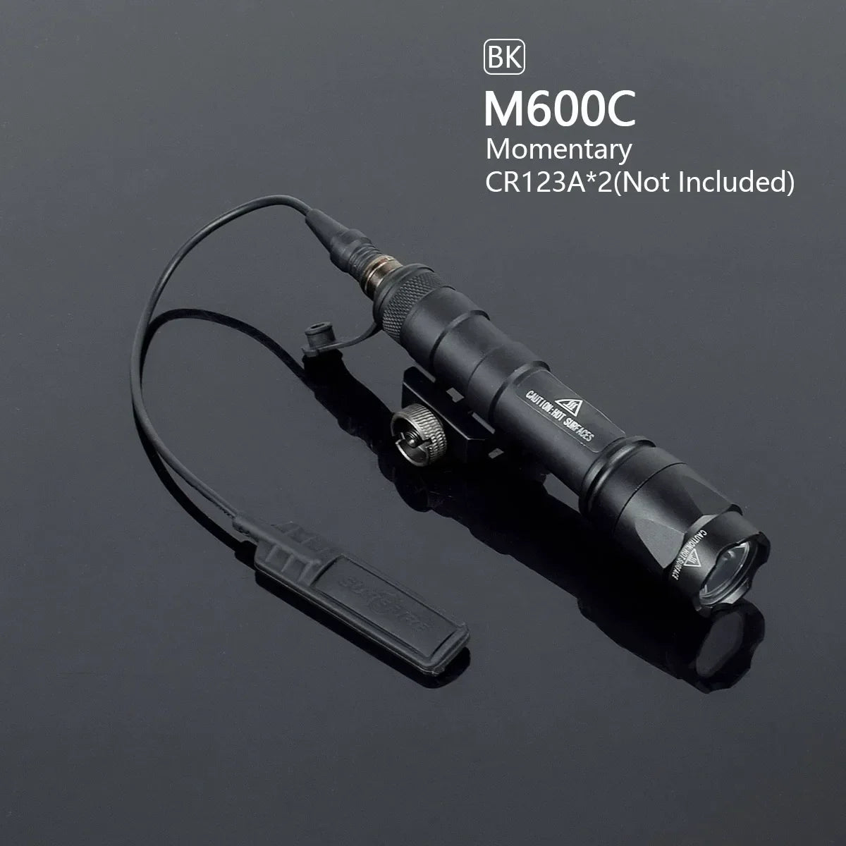 Tactical Surefire M600 M300 Airsoft Flashlight Dual Pressure Switch LED White Lamp 20mm Rail Scout Light for AR15 Hunting
