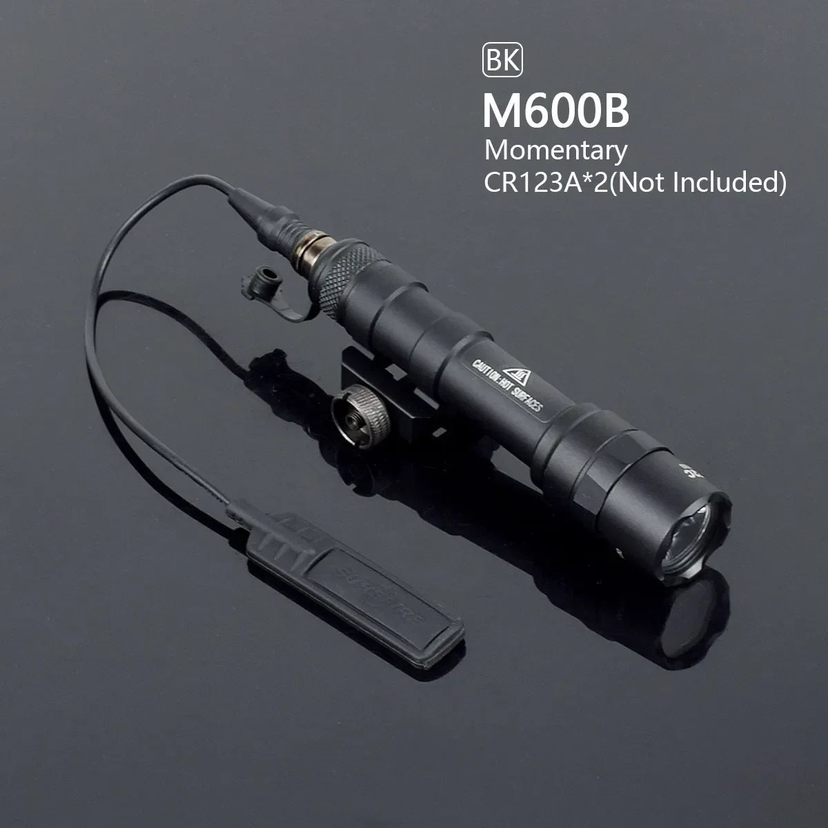 Tactical Surefire M600 M300 Airsoft Flashlight Dual Pressure Switch LED White Lamp 20mm Rail Scout Light for AR15 Hunting