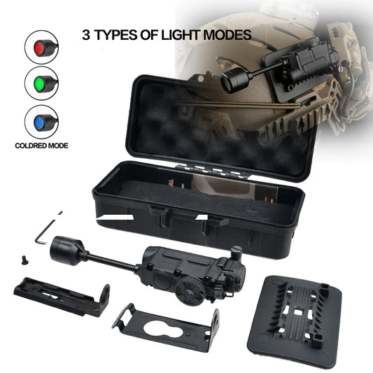 Sidewinder-Style Helmet LED Light