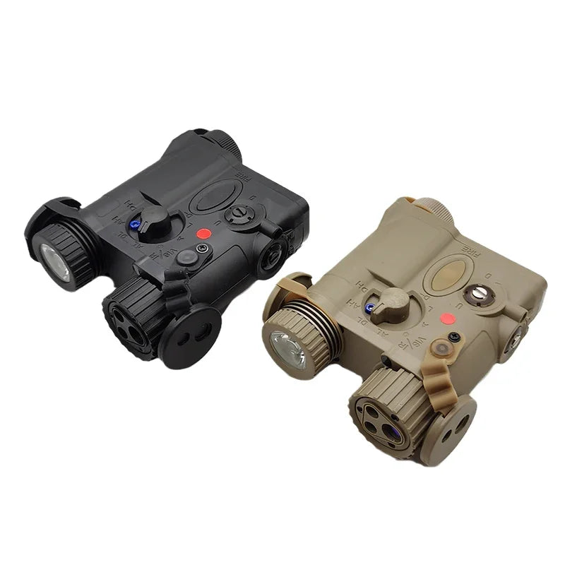 PEQ16B Red Green Laser IR Infrared Illuminator LED Flashlight 20mm Picatinny Tactical Hunting Night Game Accessory