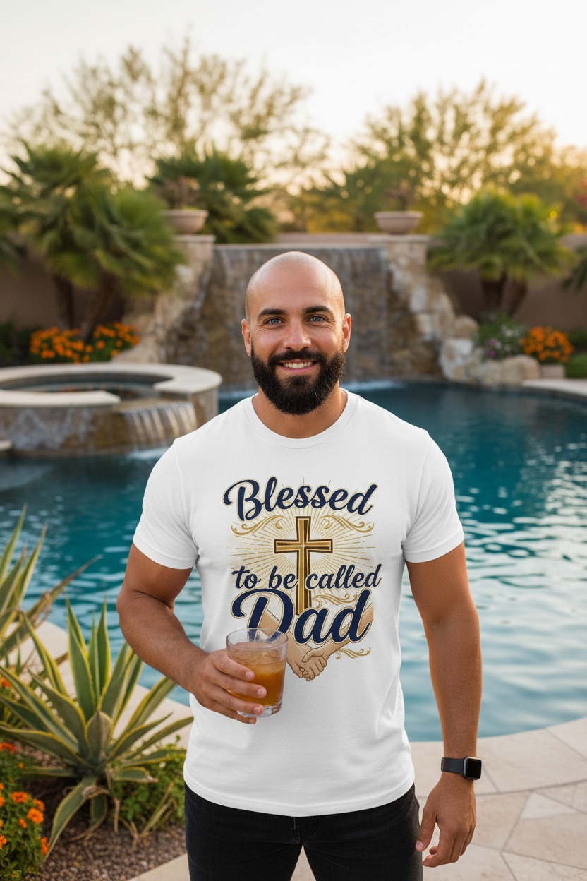 Blessed to be Called Dad - Christian dad T-Shirt